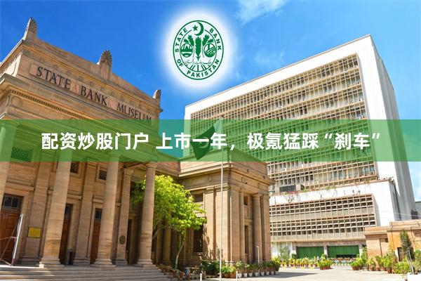 配资炒股门户 上市一年，极氪猛踩“刹车”