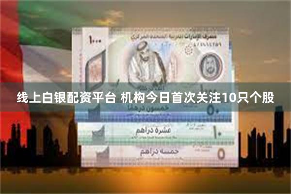 线上白银配资平台 机构今日首次关注10只个股